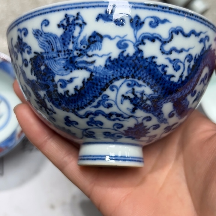蓝***天陶摆件景德镇陶瓷杯/碟/盘/碗