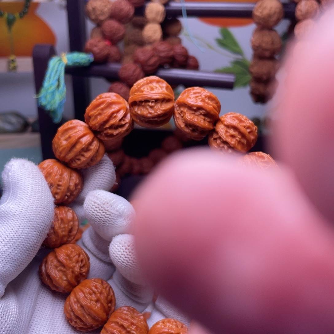 淘***)手串文玩核桃秋子