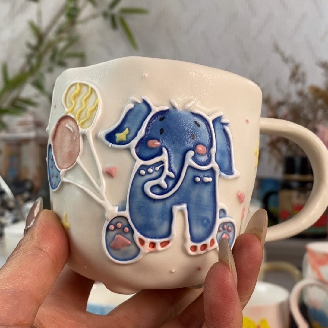 杯景德镇陶瓷创意水杯