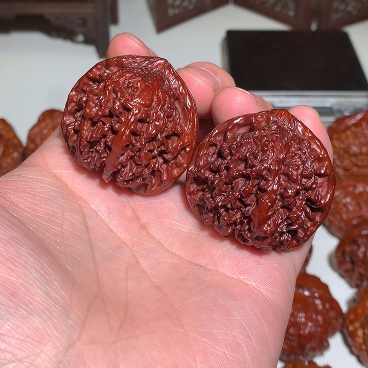 文玩核桃把件满天星10.41