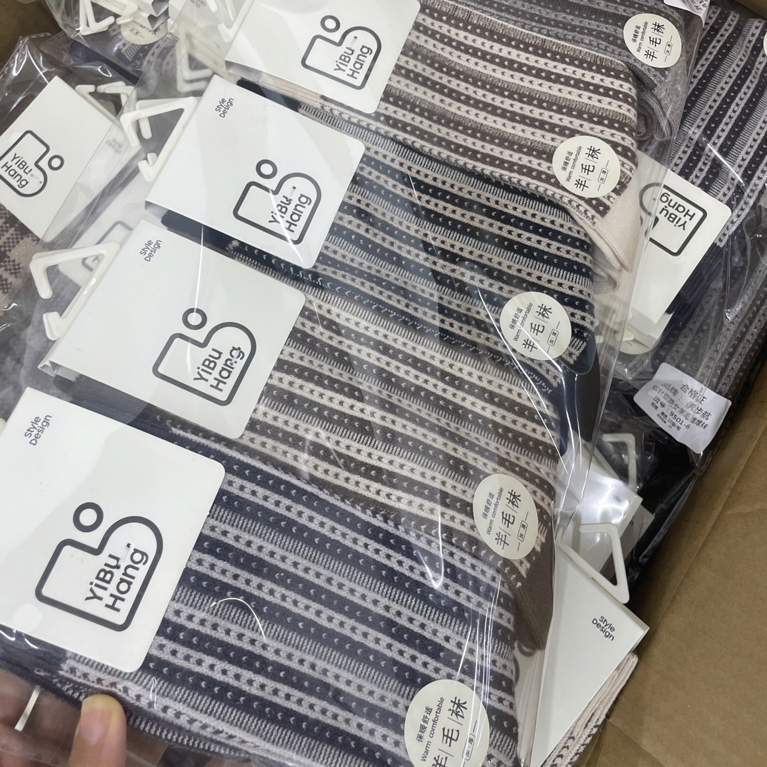 女士秋冬潮品堆堆饰品袜