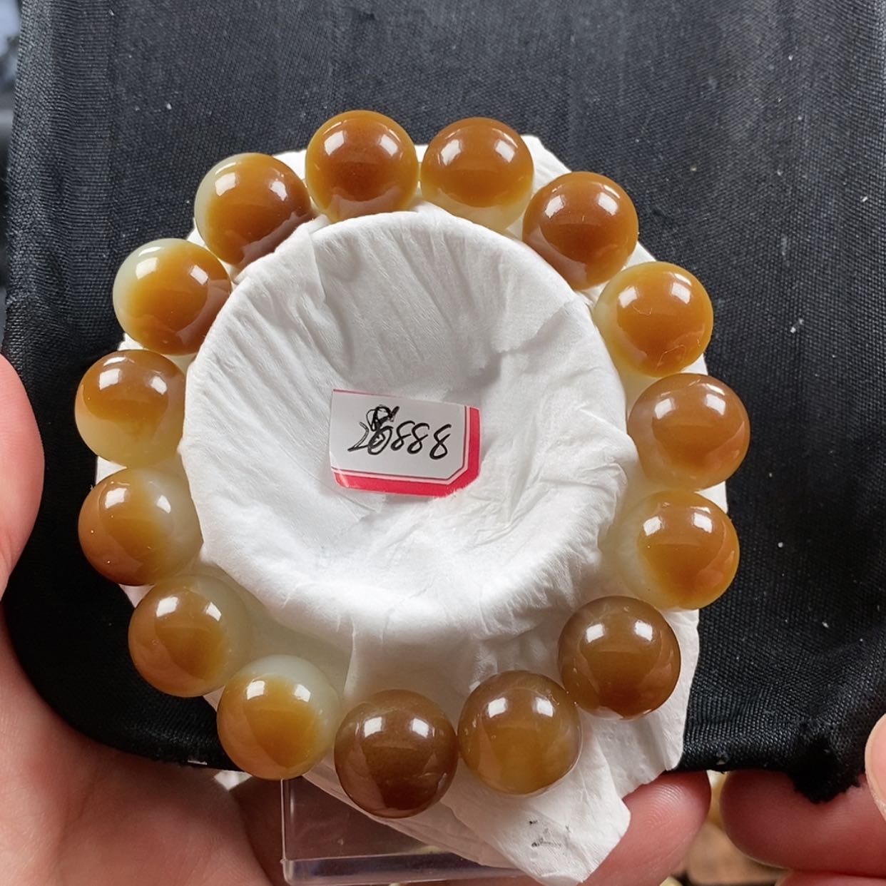 【闪购商品】和田玉（糖玉）手链未镶嵌