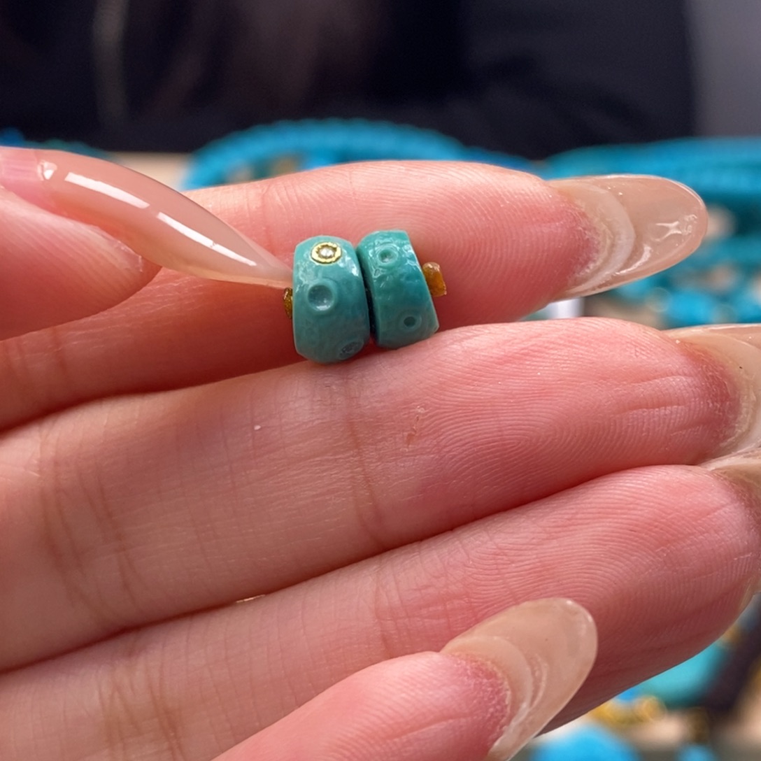 未镶嵌绿松石挂件