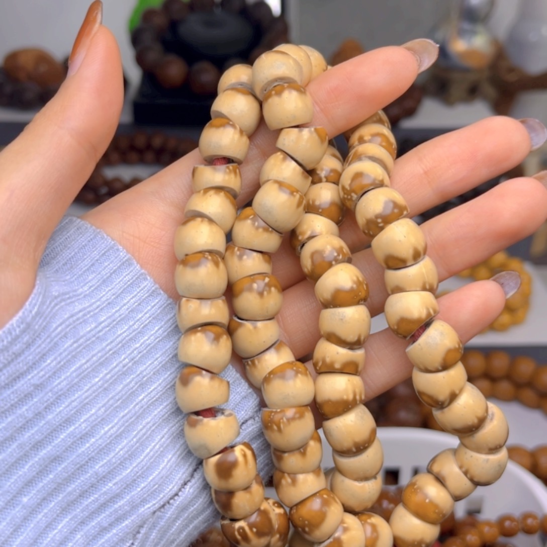 紫金鼠手串花皮蒜瓣手持