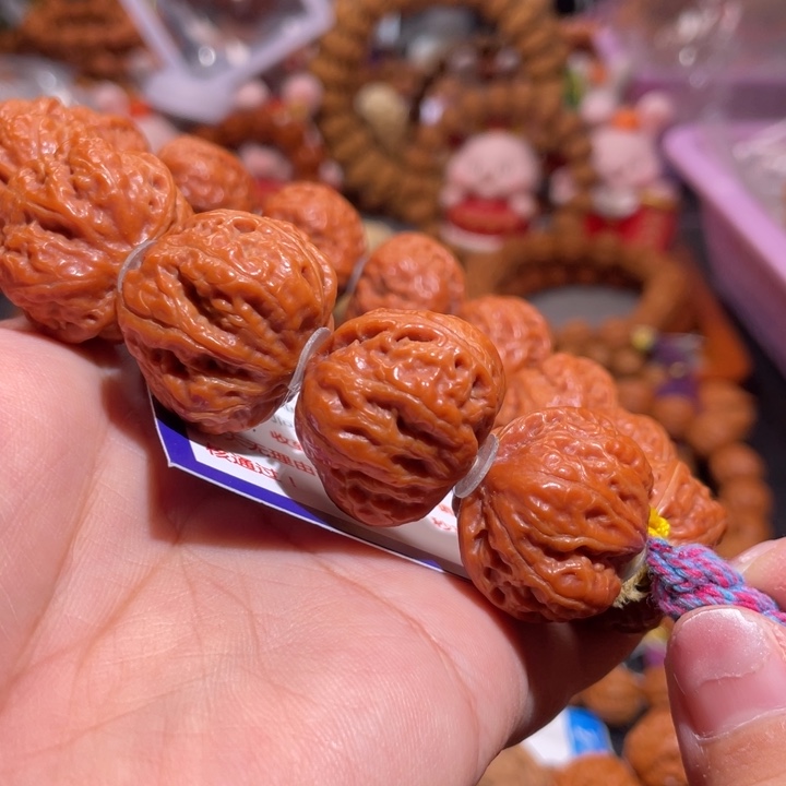 文玩核桃手串67飞天蛤蟆背2.5+