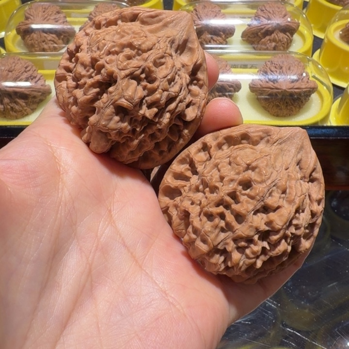 把件文玩核桃47官帽