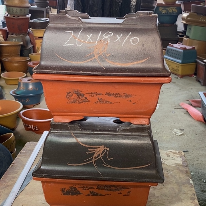 紫砂花盆紫砂紫砂