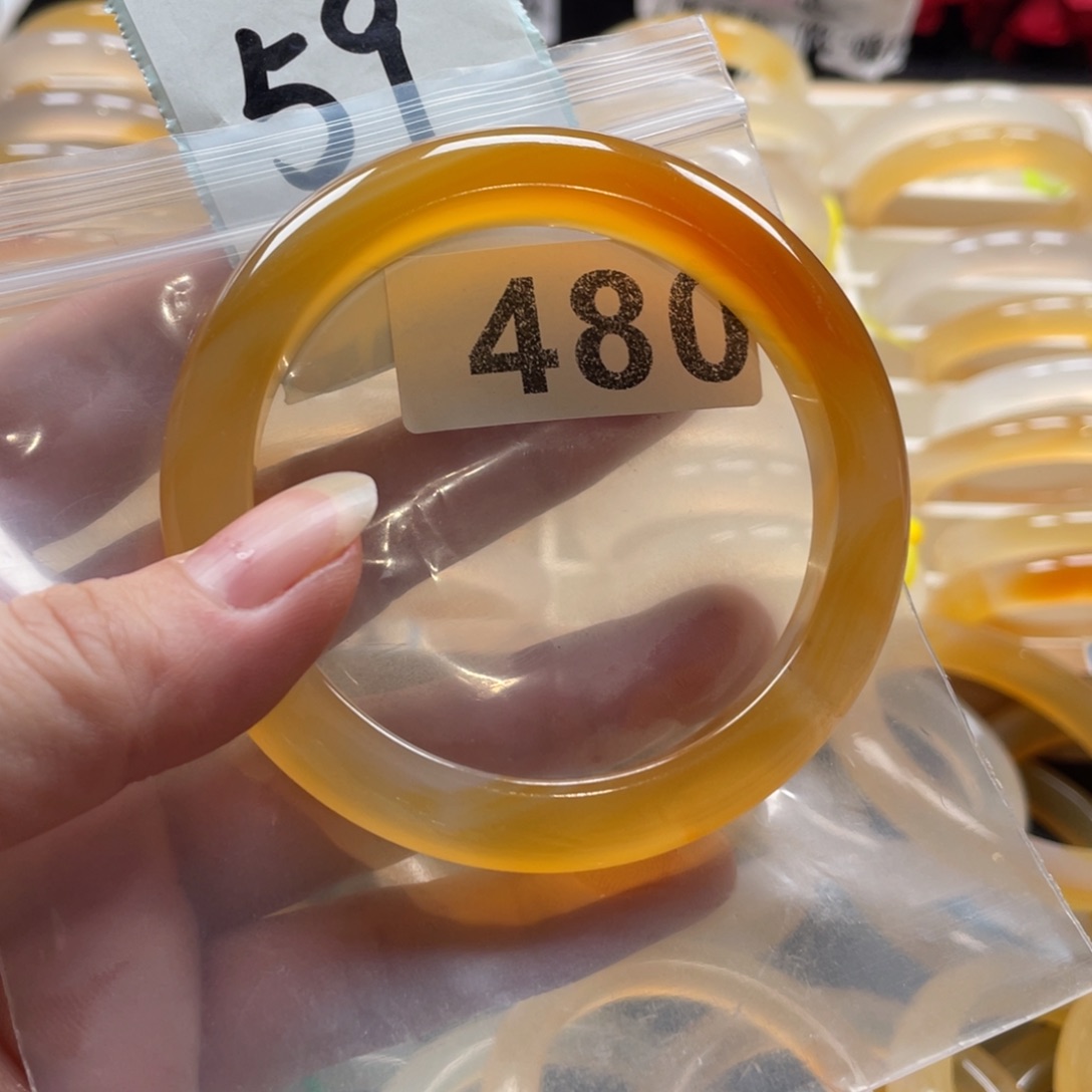 玛瑙/玉髓未镶嵌手镯