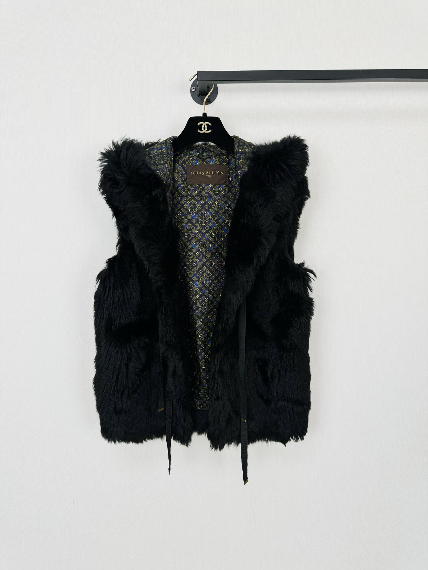 Louis Vuitton LV路易威登皮草马甲/38码/99新