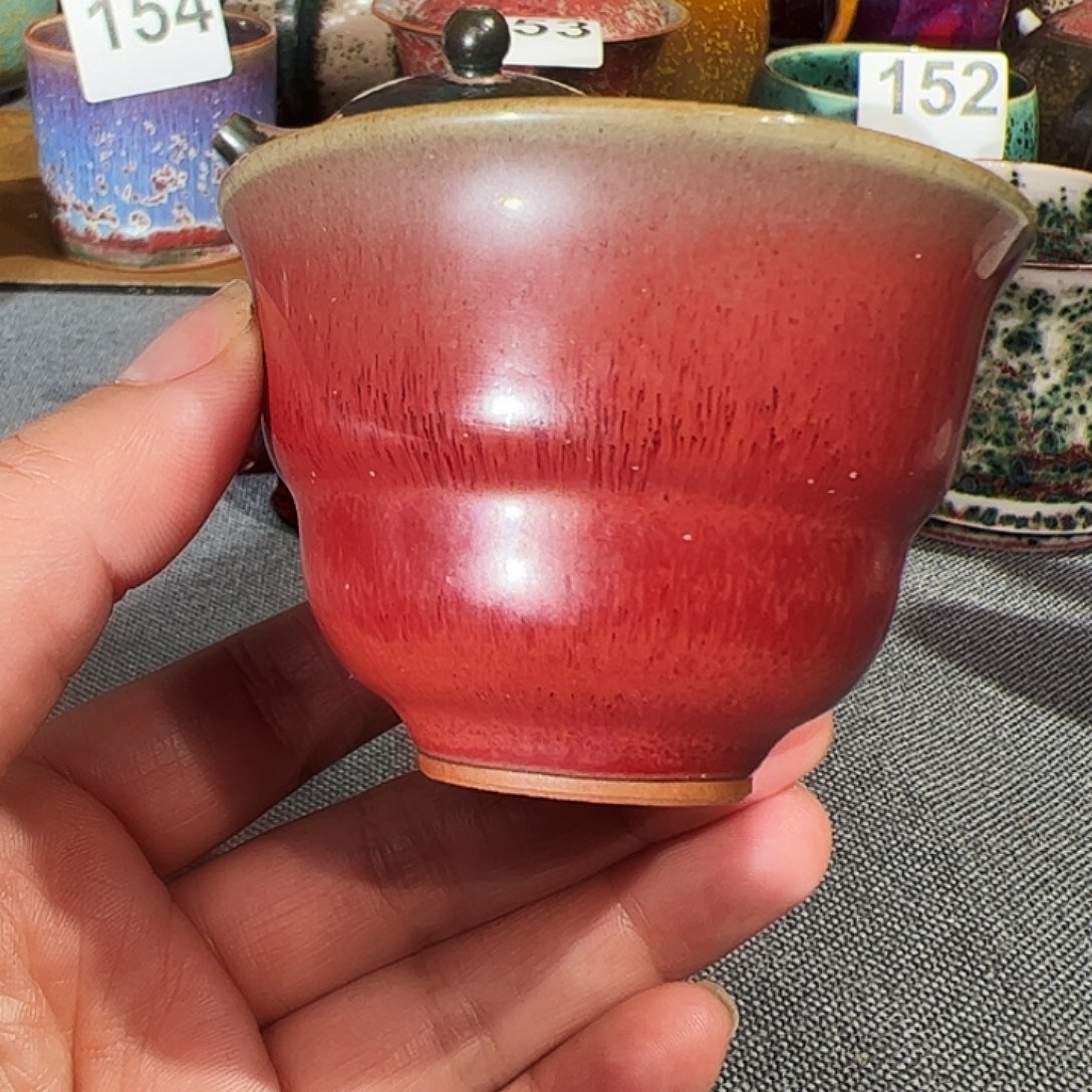 陶杯子钧瓷艺术作品