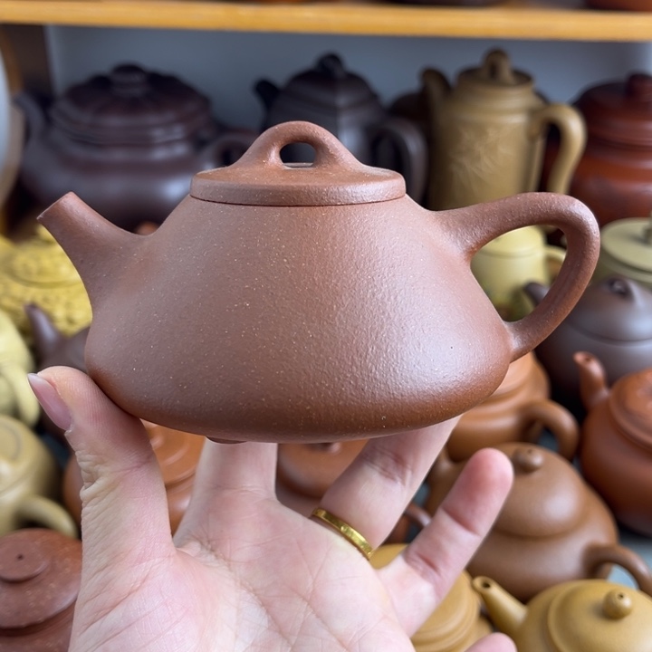 茶壶紫砂200cc降坡半手