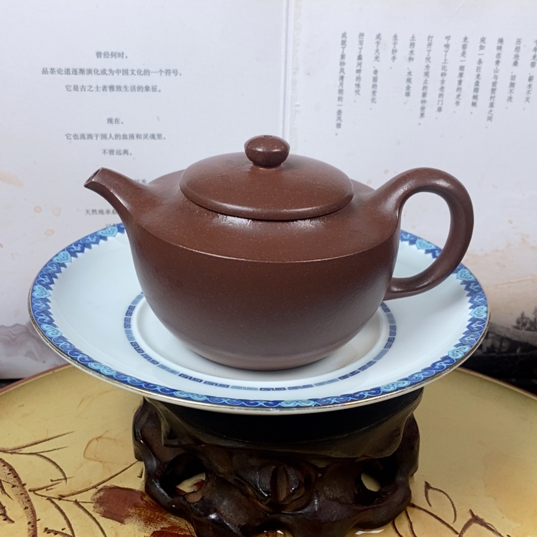 紫砂茶壶220 容量宜兴紫砂壶