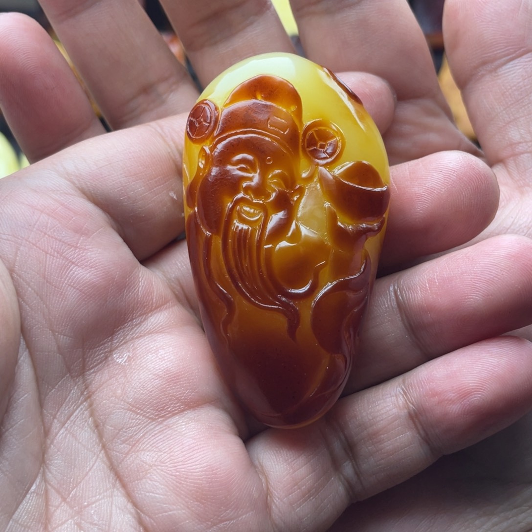 定制琥珀未镶嵌天然琥珀琥珀蜜蜡