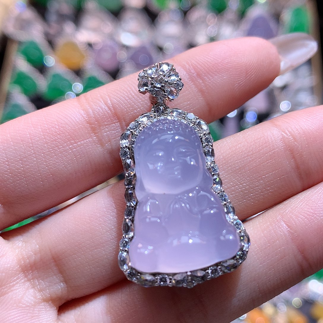 玛瑙/玉髓颈饰银S925镶嵌