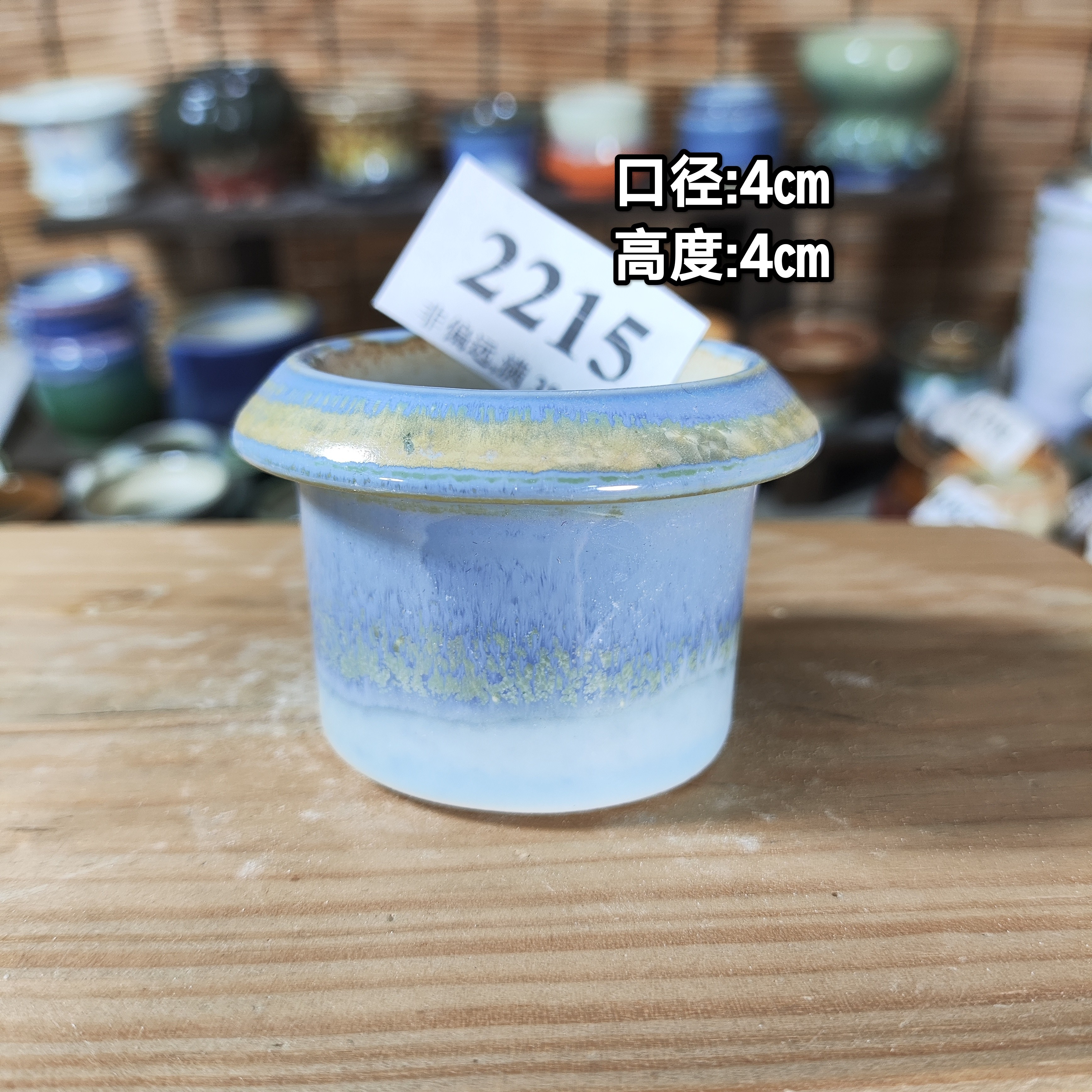 手工创意多肉花盆摆件迷你多肉花盆景德镇纯手工制做