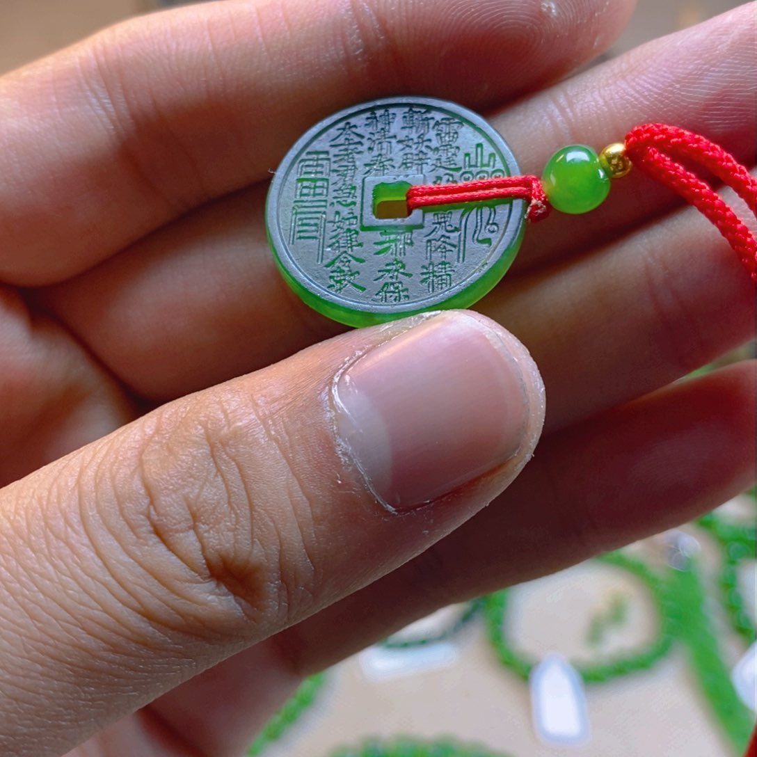 和田玉颈饰未镶嵌亿****๑