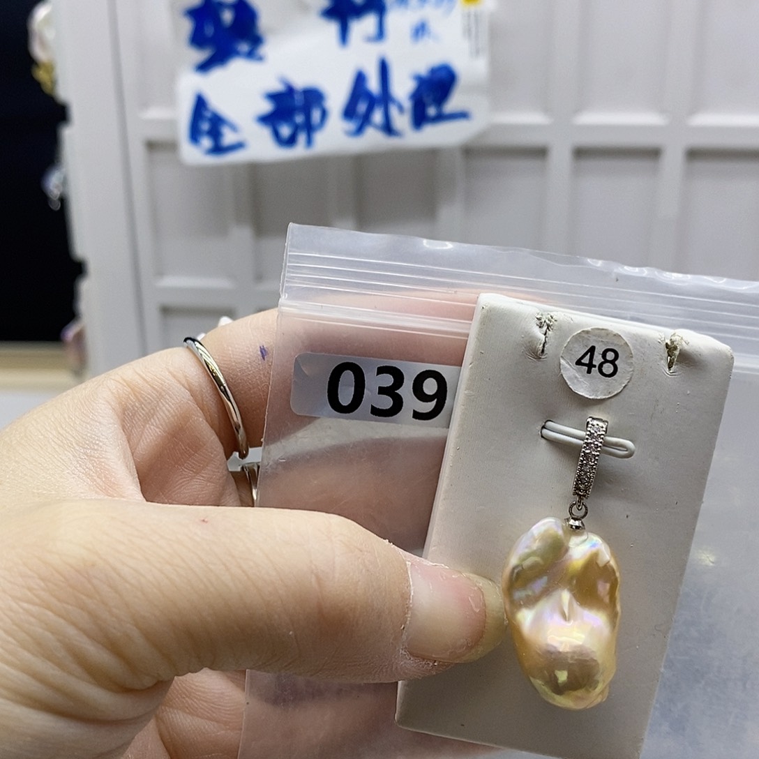颈饰合金淡水珍珠