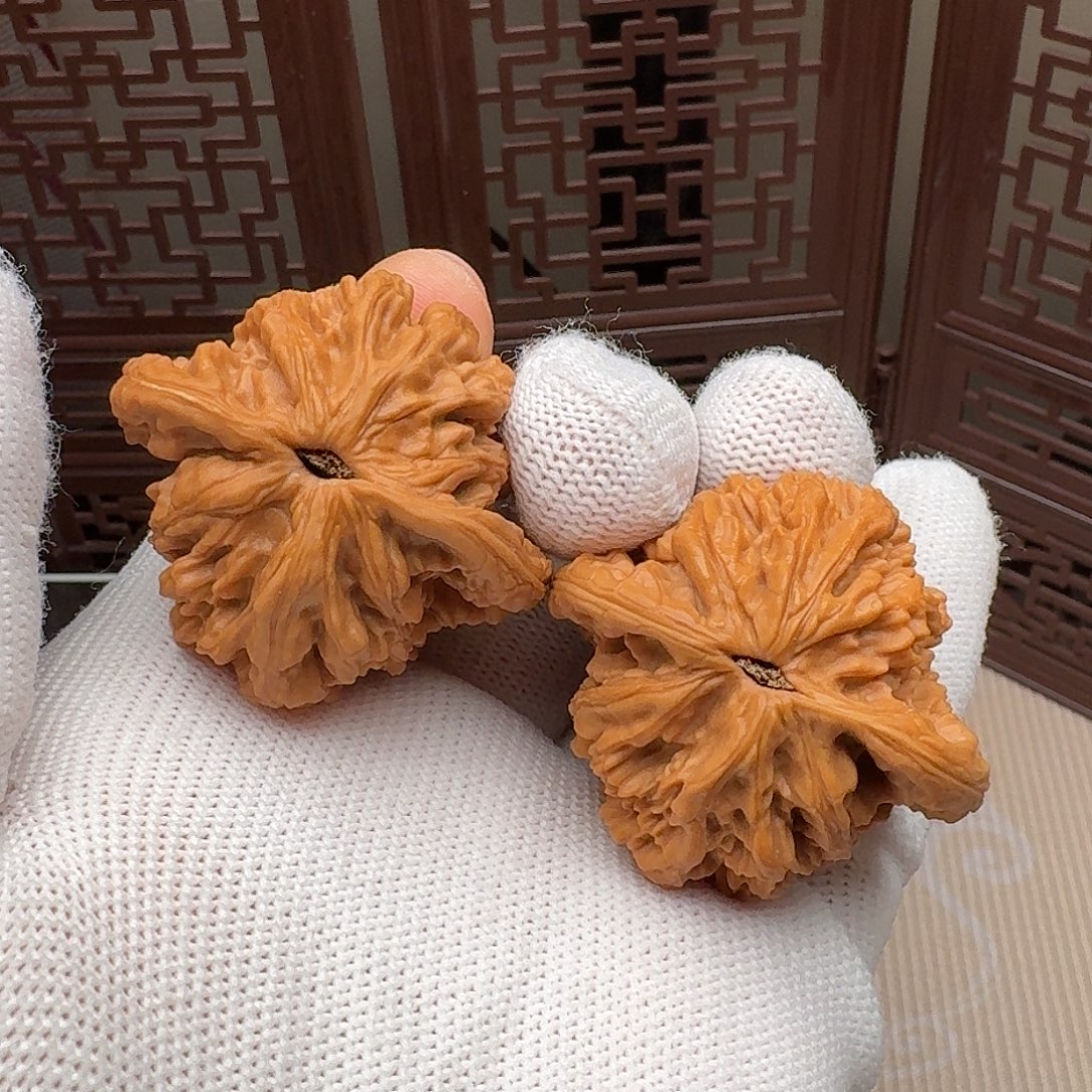 文玩核桃把件麦虎