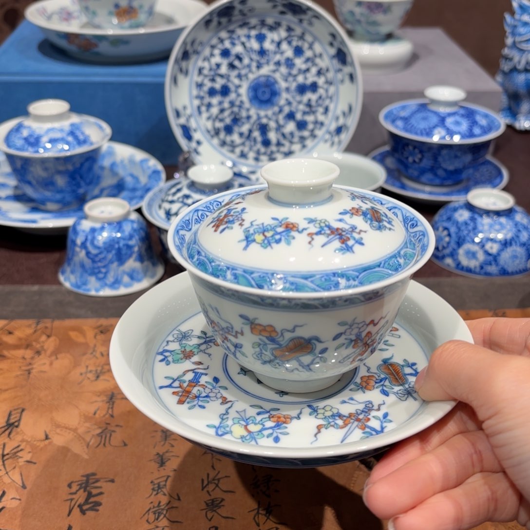 瓷片丶*然景德镇纯手工手绘