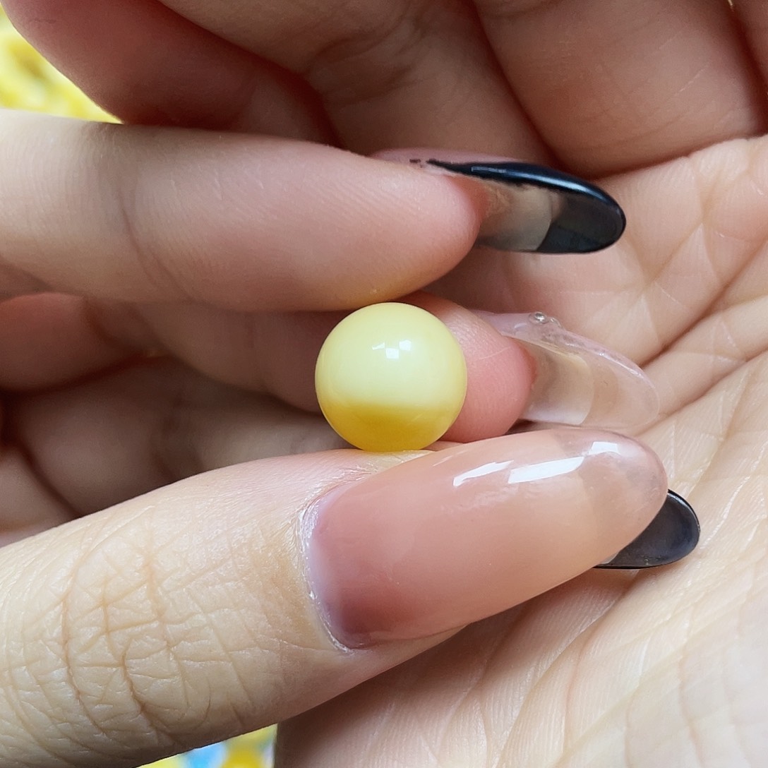 琥珀珠宝奇石未镶嵌翟*森11.7mm瑕疵福利款