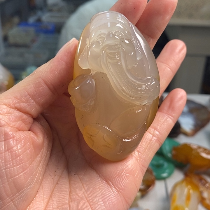 玛瑙/玉髓吊坠(不含链)未镶嵌