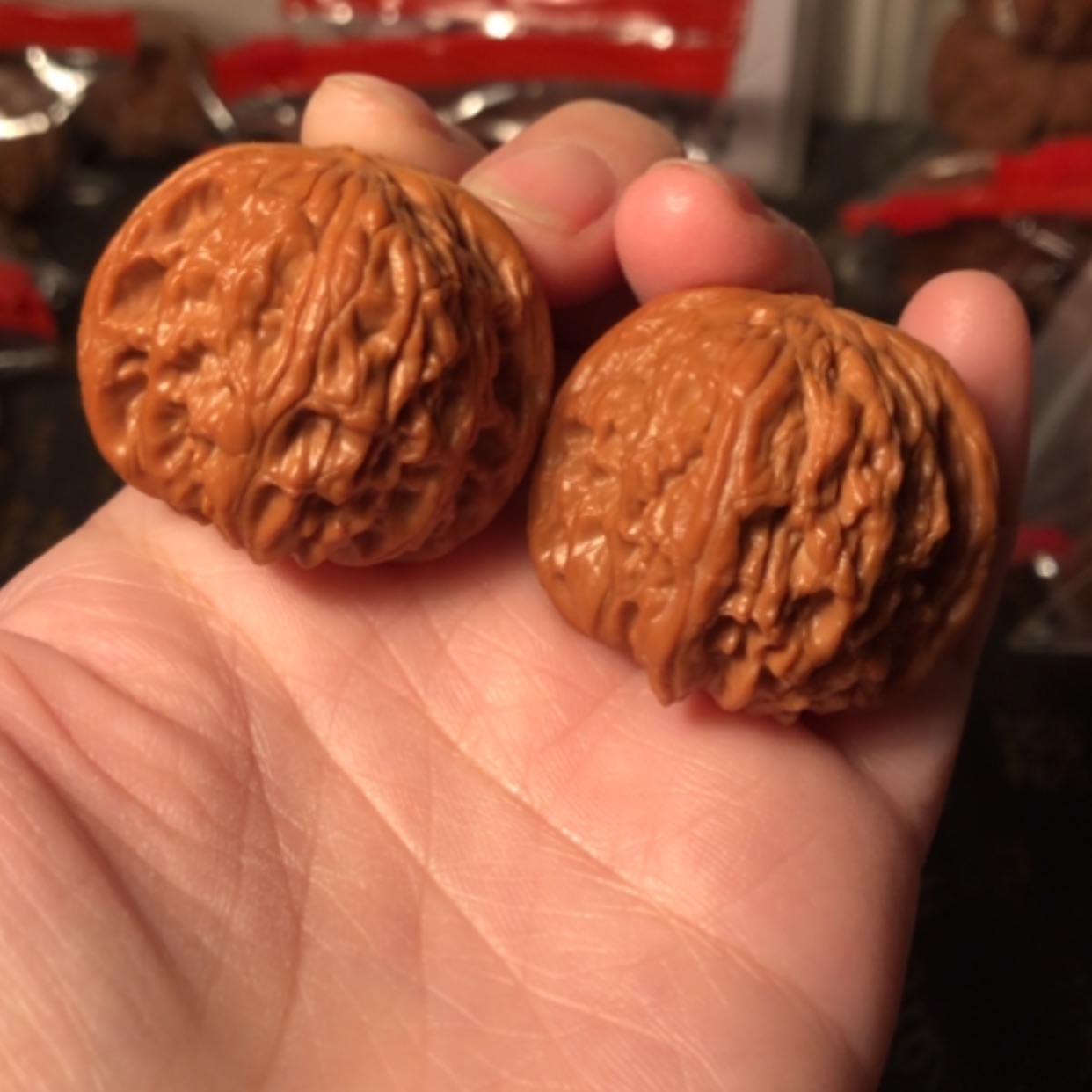 【闪购商品】文玩核桃把件磨盘36.5