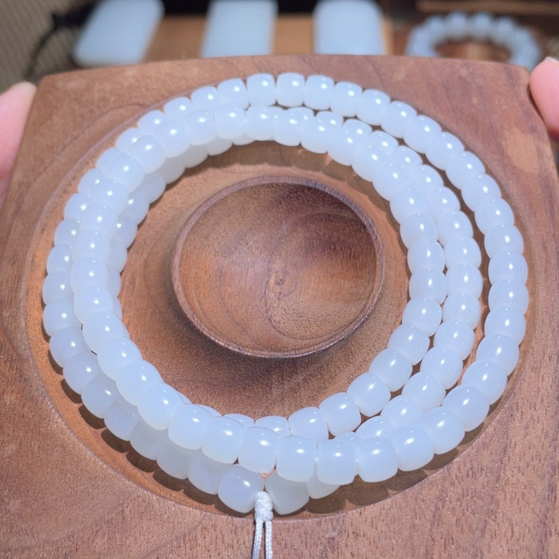 未镶嵌手链和田玉卡6直切