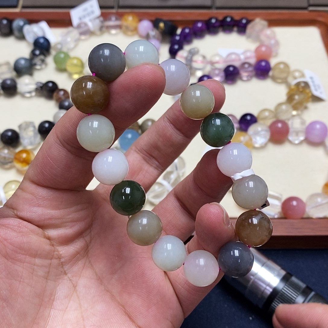 和田玉手链未镶嵌