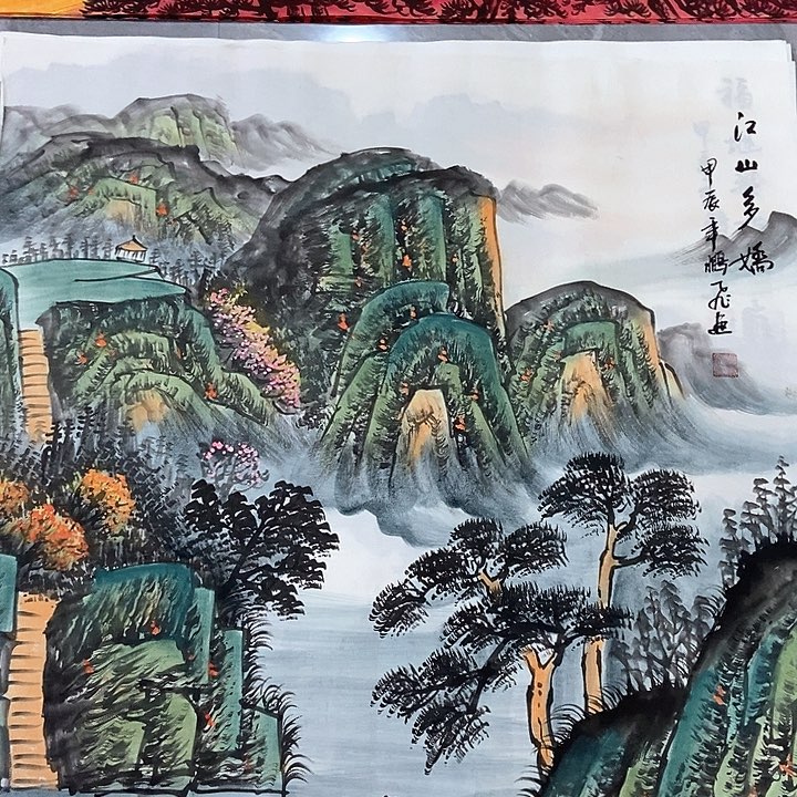 小周画廊的直播间