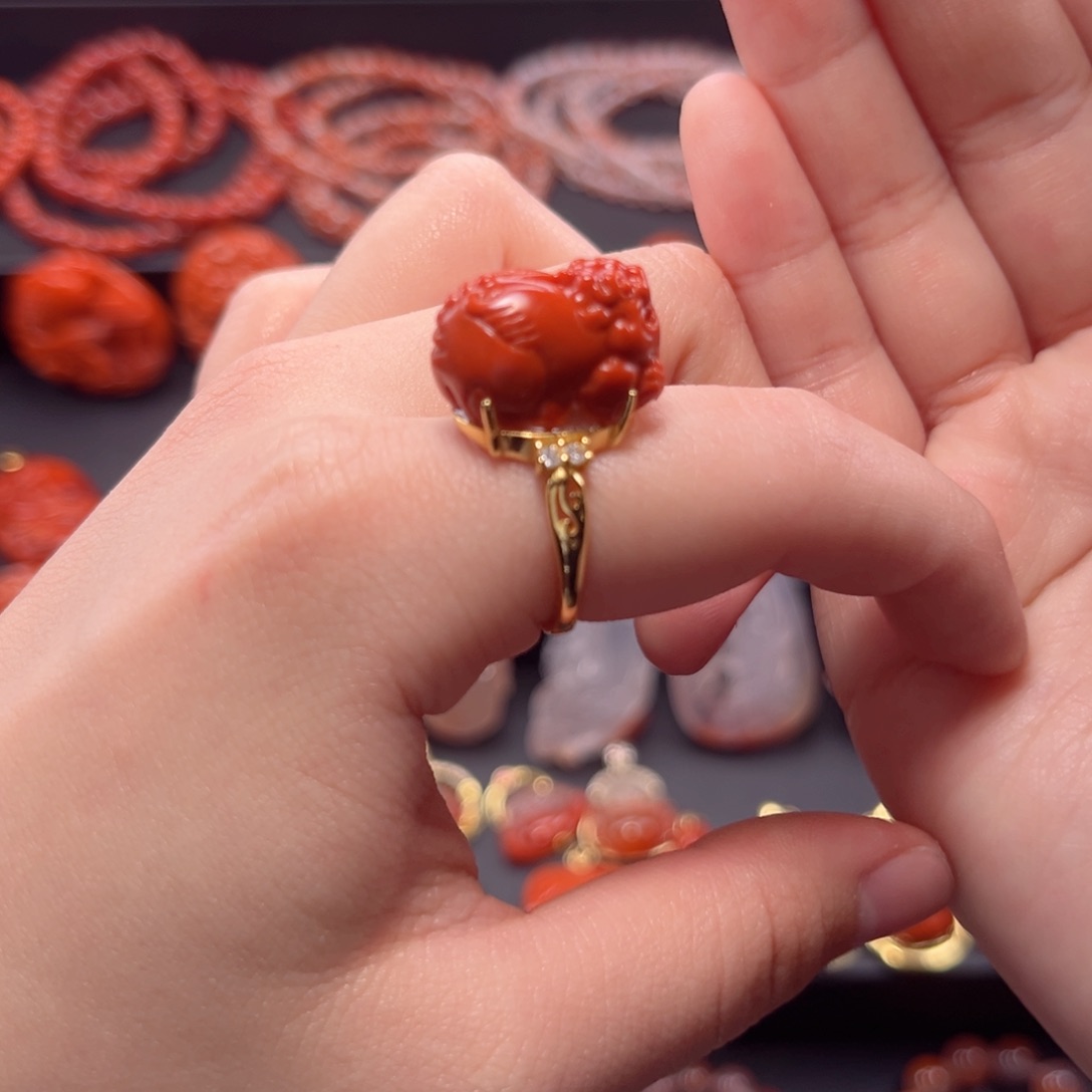 南红玛瑙南红银S925镶嵌