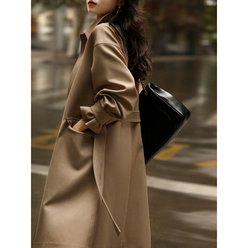 深秋加厚干练风衣外套FSF220 9150303