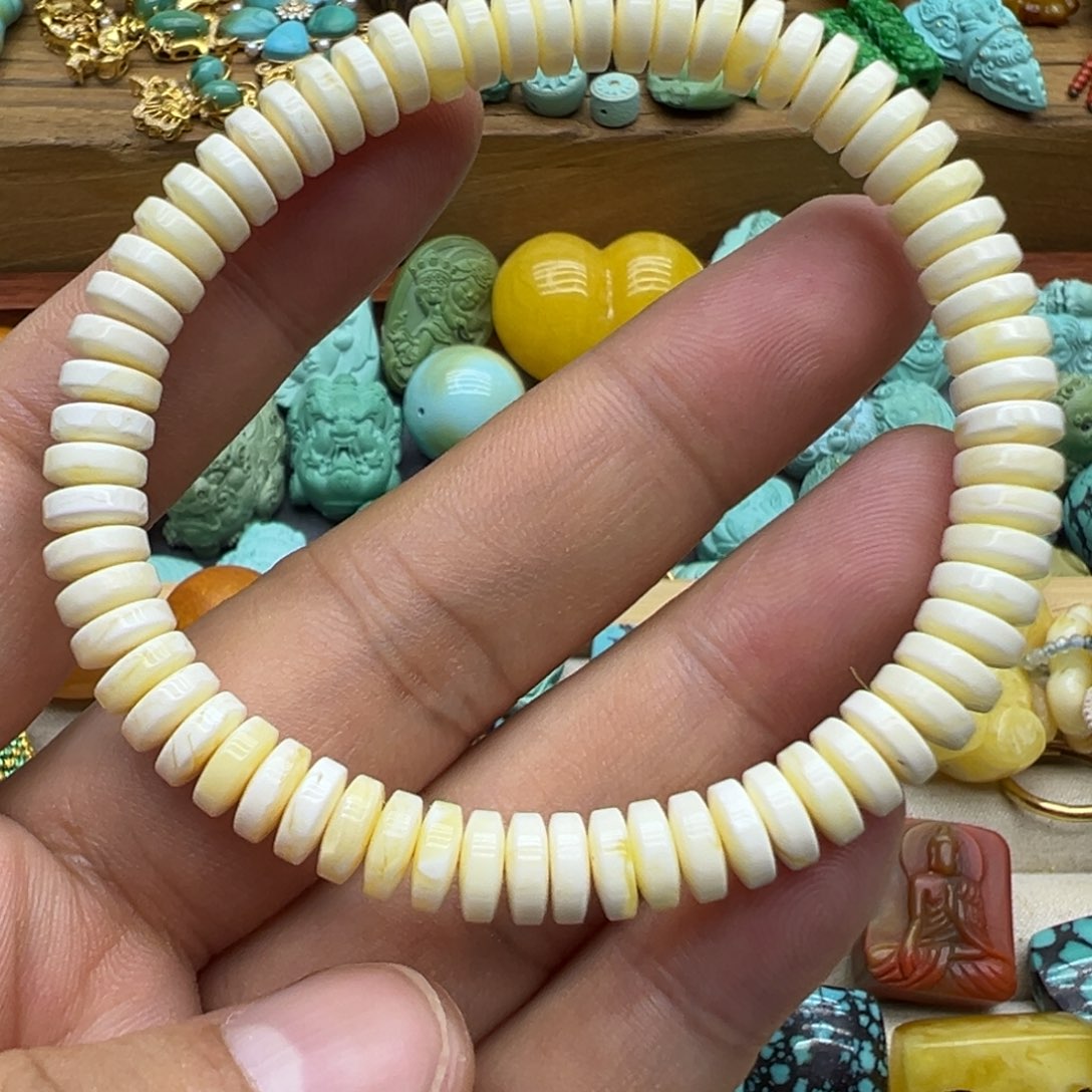 琥珀手链未镶嵌单圈