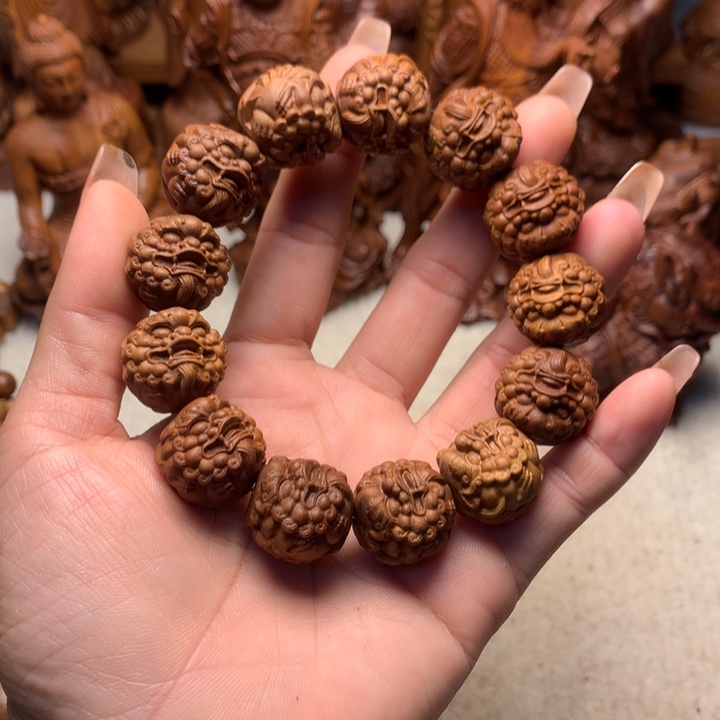 檀香木其他老山檀香手把件