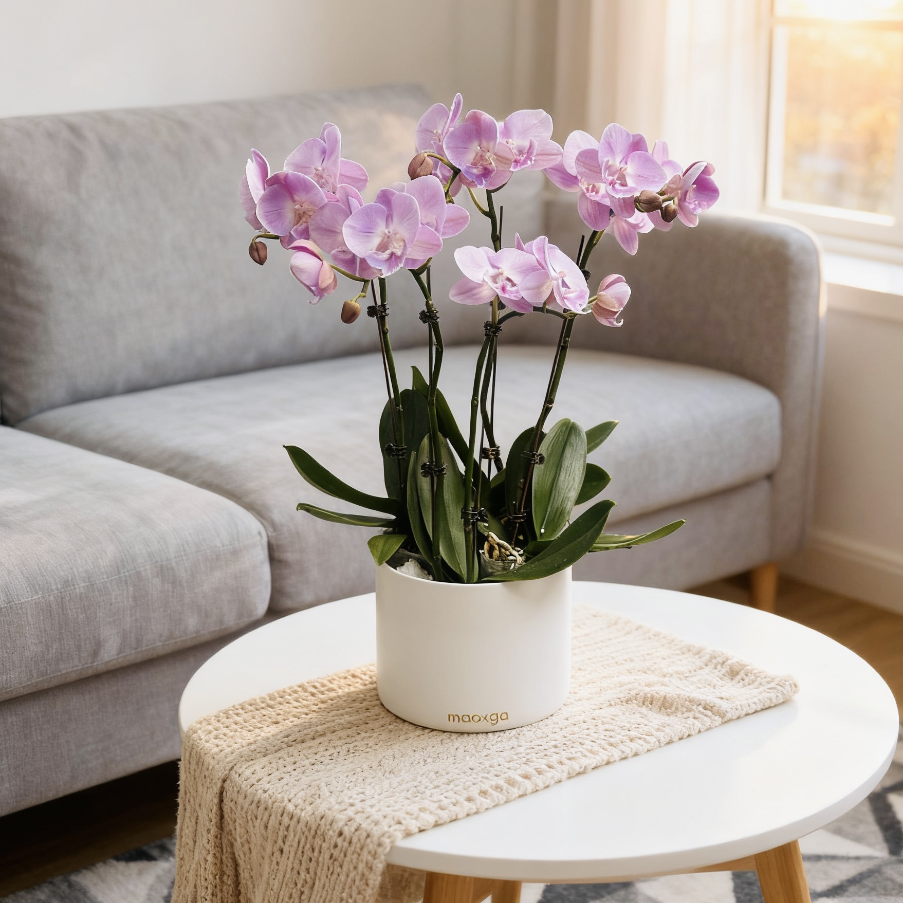 A3【浪漫天使】中大花型带花苞送花盆花期长中秋送礼