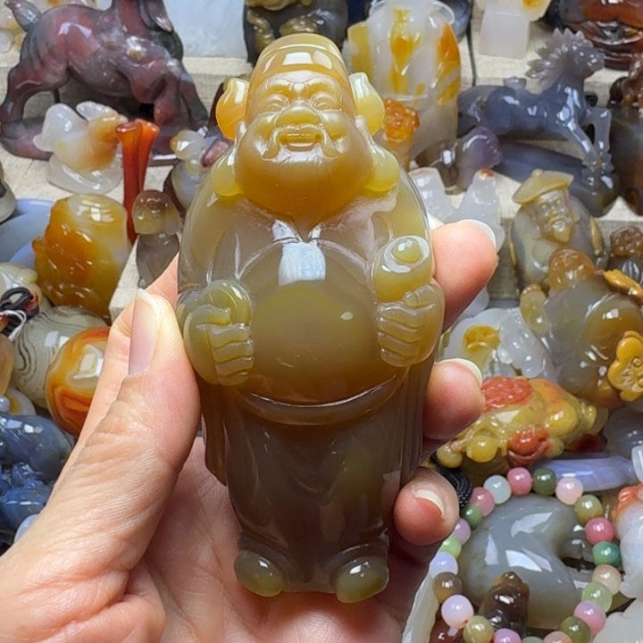 漠***北玛瑙/玉髓未镶嵌饰品