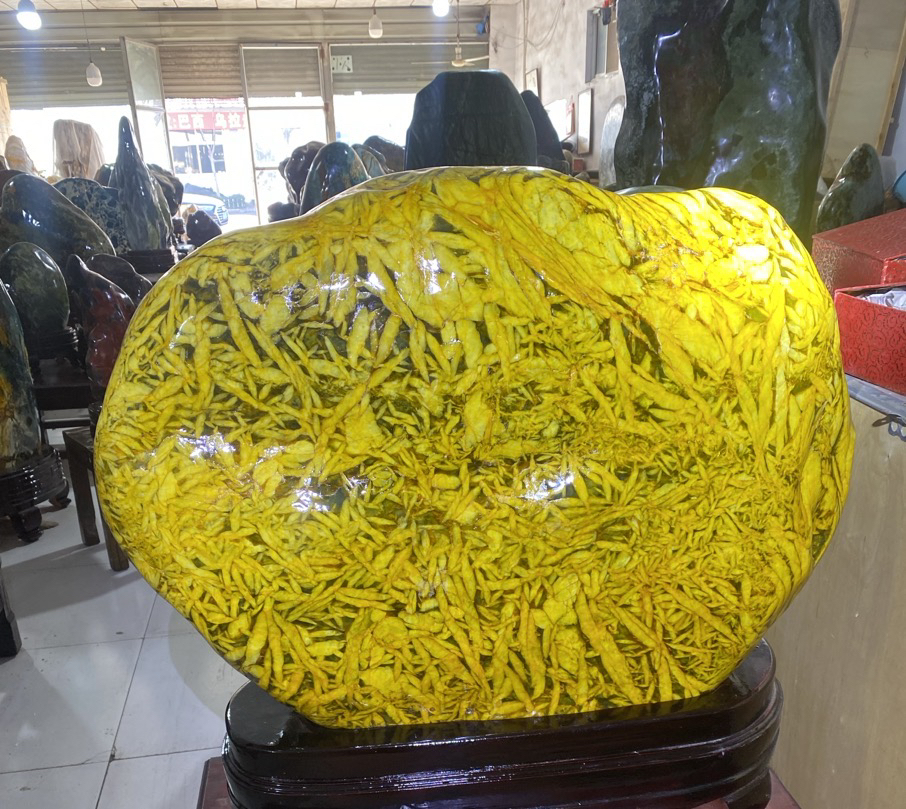 奇石家具创意摆件