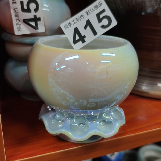 景德镇手工高温陶瓷：内口7高9