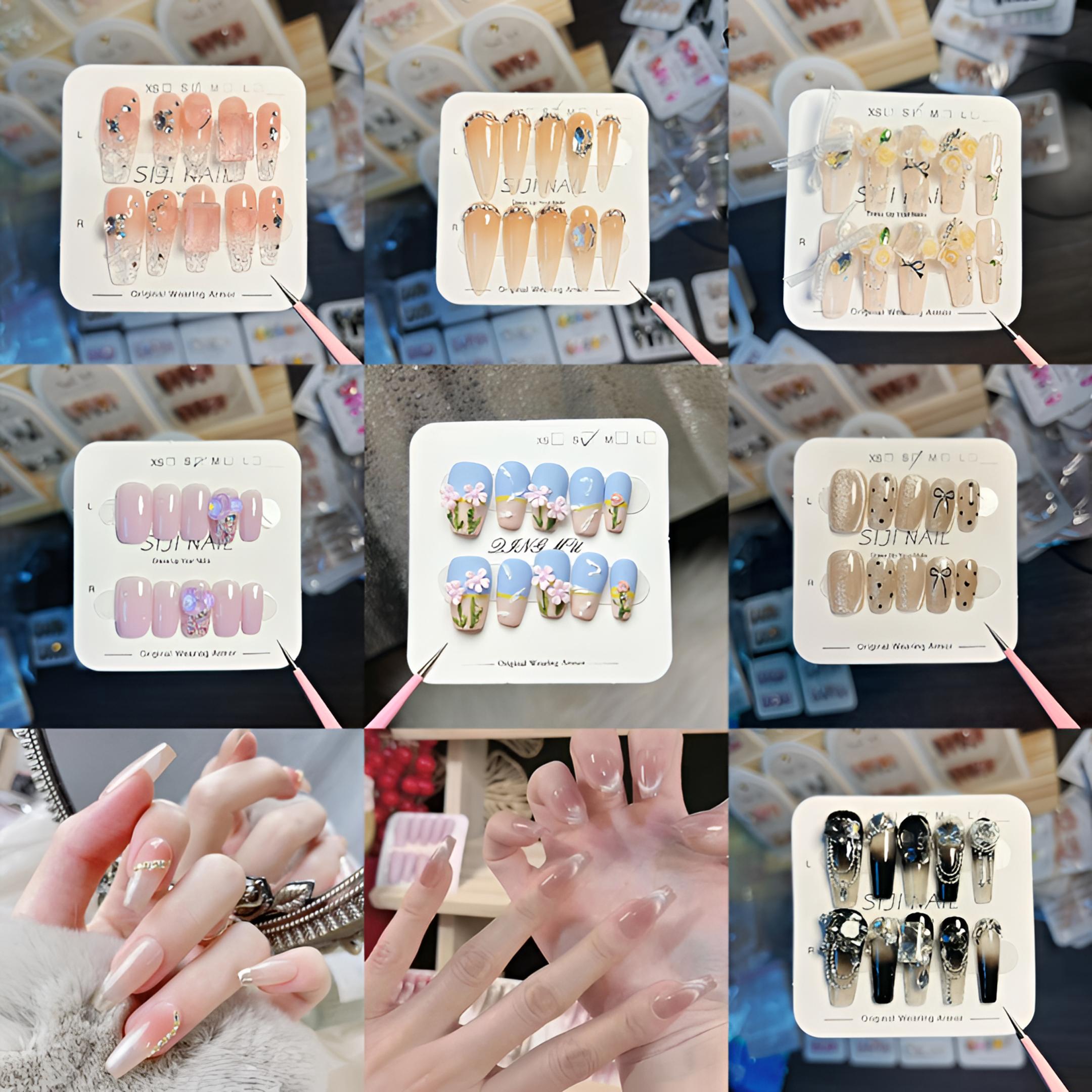 SIJI手工【穿戴甲年货节好物合集】混批 现货 多款式 多甲型 新春礼