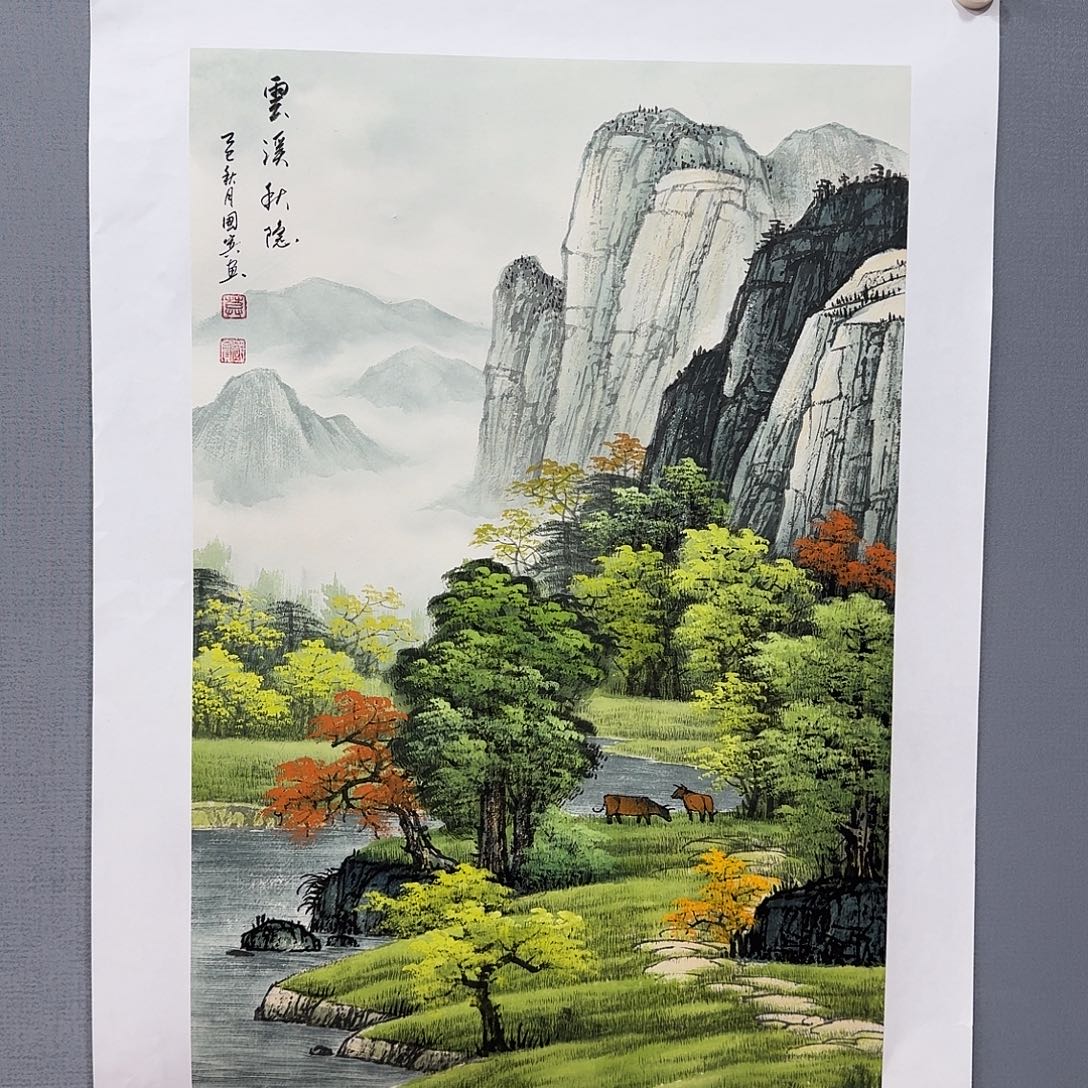 国画国画莫国宾老师精品