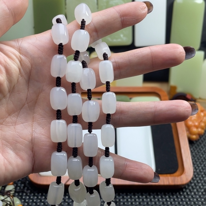 用***3玉新疆昆仑山料链子