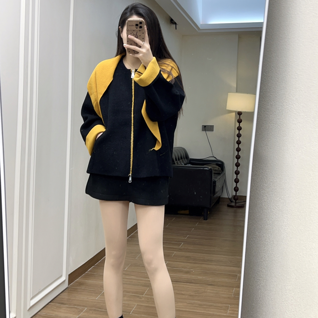 GRR,【披肩拿铁】秋冬厚实绒面高质感显瘦起来外套