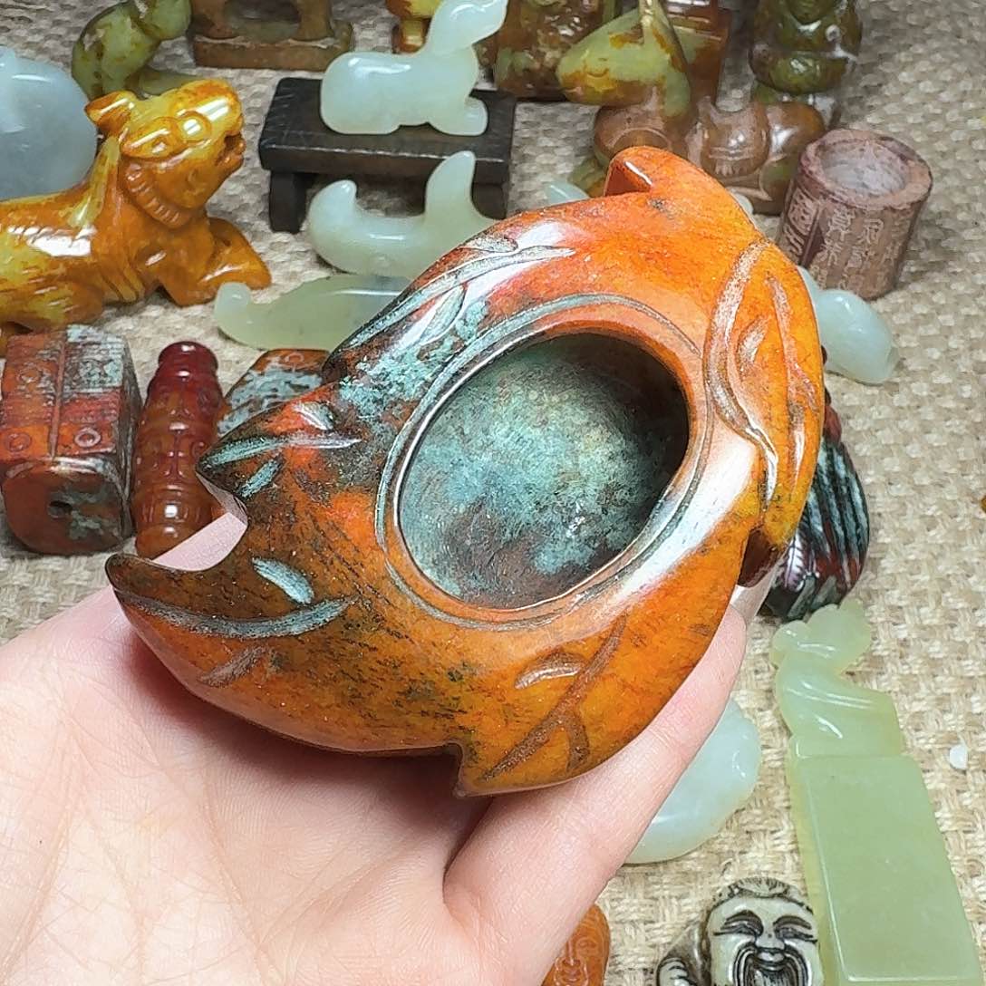 白玉菩提吊坠挂件