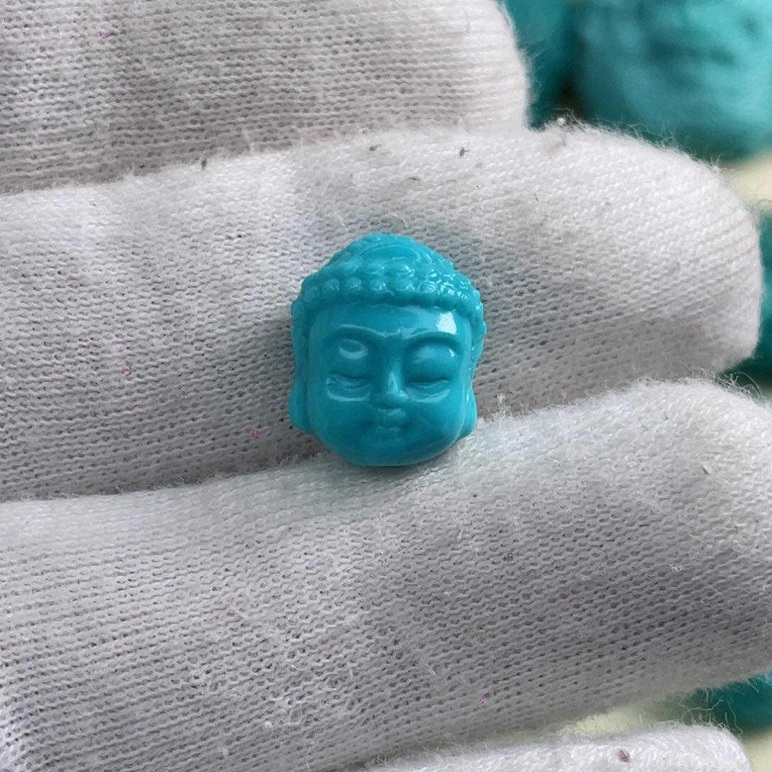 绿松石颈饰未镶嵌卡10.5-12.5