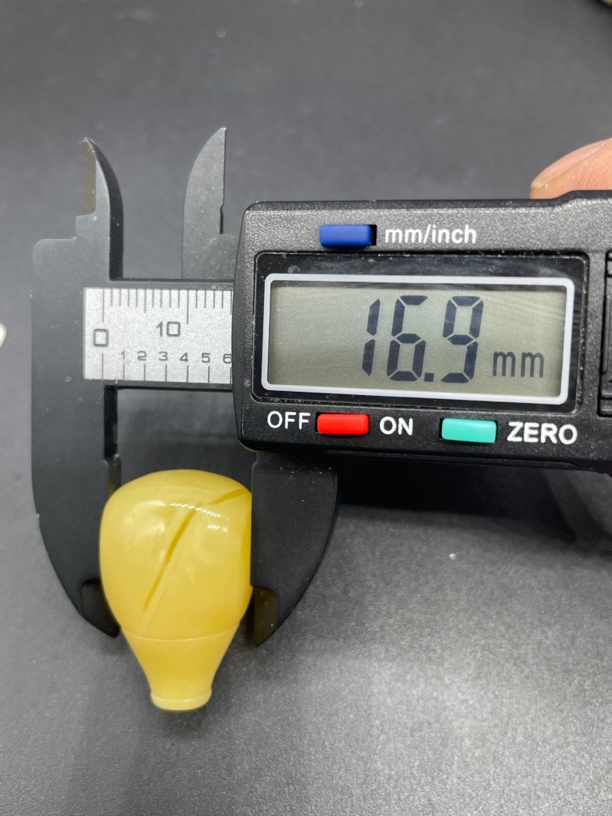 原矿蜜蜡俄料三通16.9mm