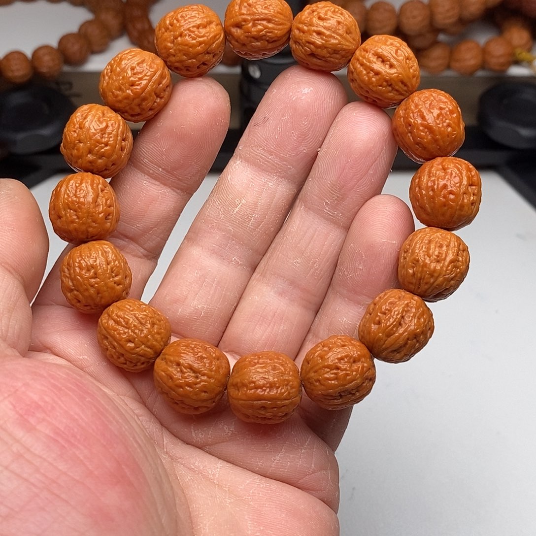 木质类文玩核桃1.6蚂蚁纹