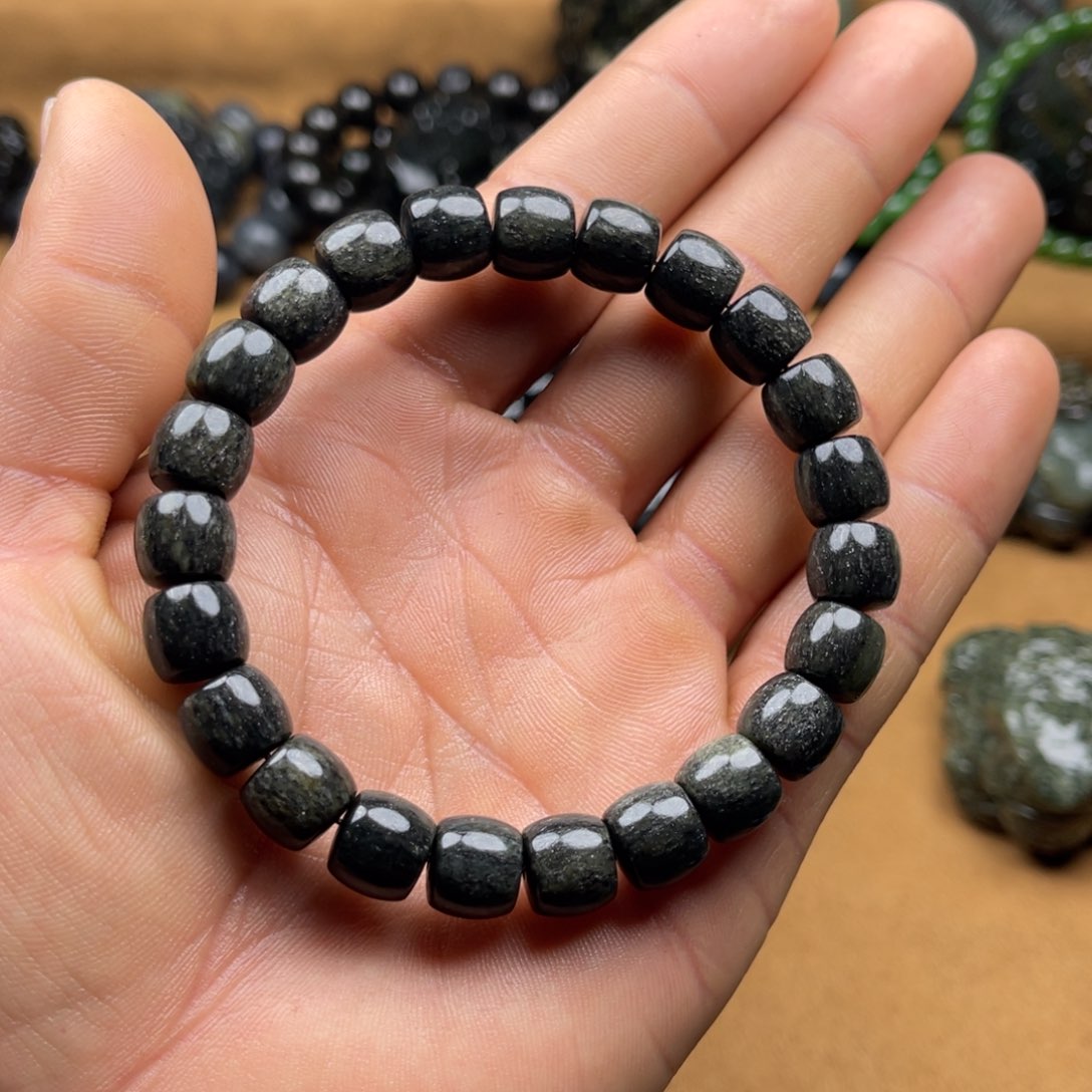 和田玉和田玉手串未镶嵌S****杰