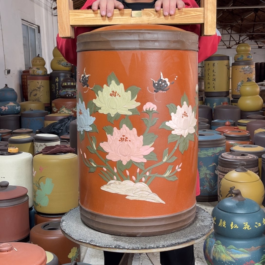 紫砂茶叶罐茶叶罐