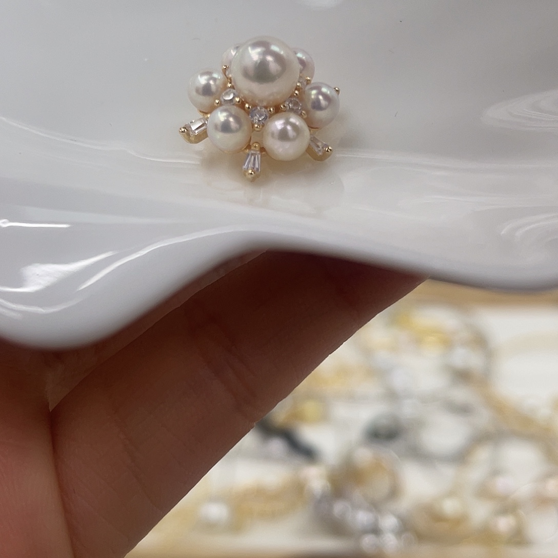 五***月海水珍珠吊坠(赠链)银S925镶嵌