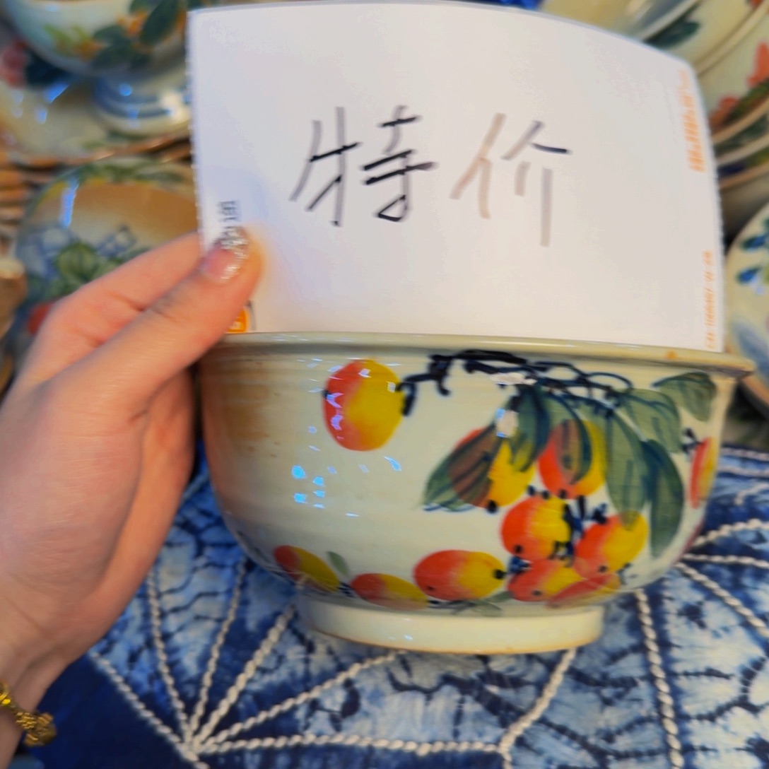 瓷片景德镇陶瓷手工手绘