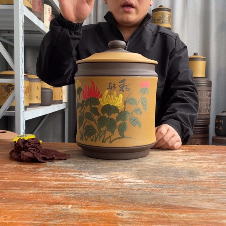 紫砂茶叶罐茶叶罐